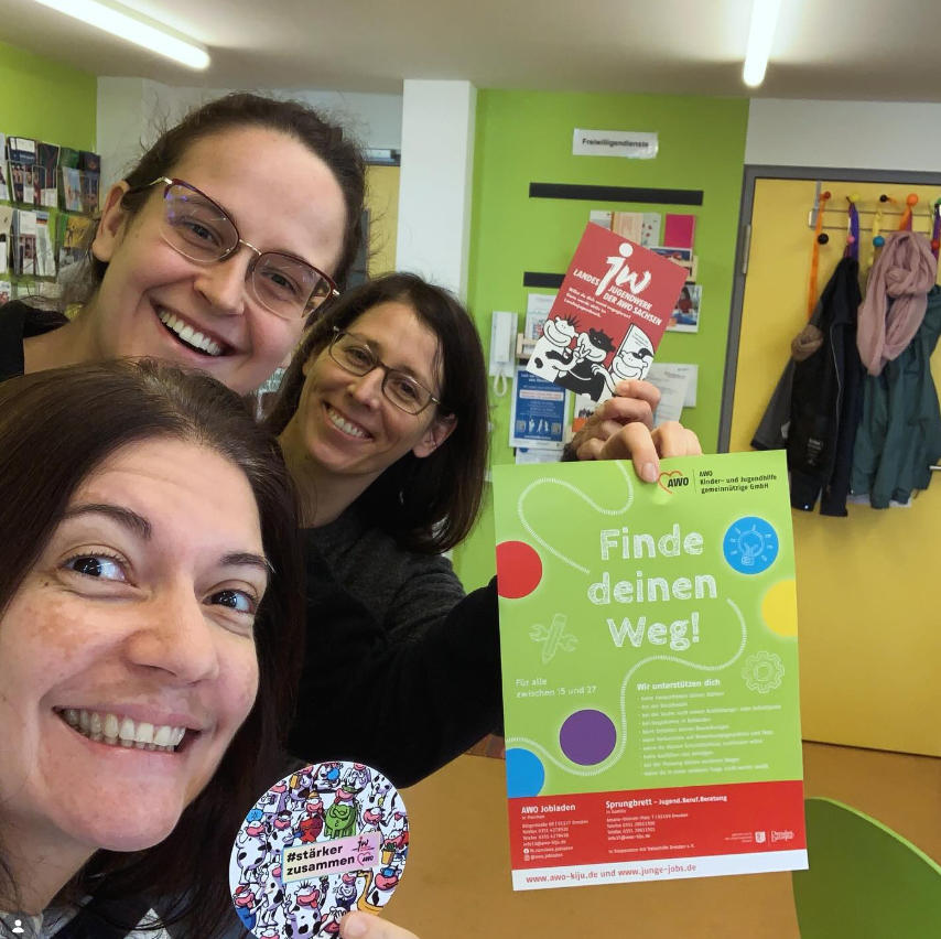Besuch beim AWO Jobladen